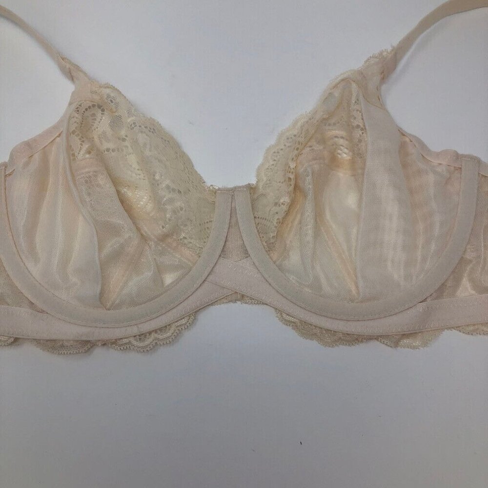 Panache Andorra Full Cup Bra Size 32DD Pearl Ivory - Picture 4 of 9